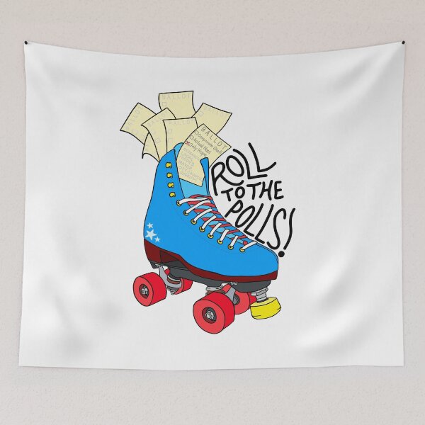 Item preview, Roll to the Polls  designed and sold by Hotanist.