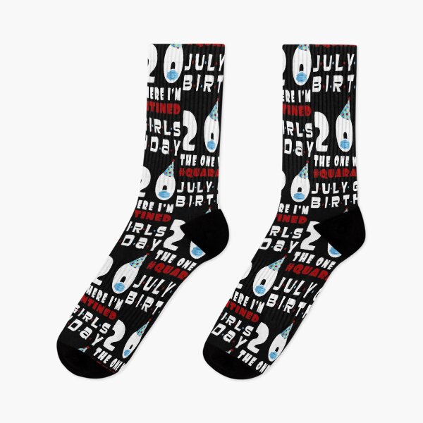 Item preview, July Girls Birthday 2020 The One Where Im Quarantined  designed and sold by AnimaLovers.