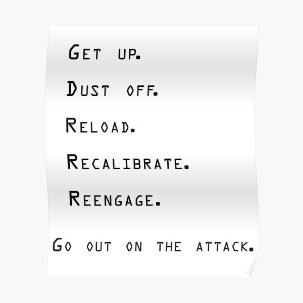 Jocko Willink 'ATTACK' Inspirational Poster