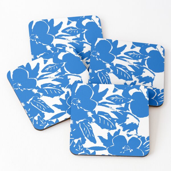 Artikelvorschau, Tropical Blue Floral entworfen und verkauft von boriskrance.
