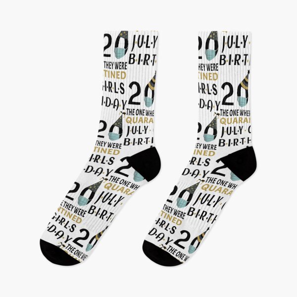 Item preview, July Girls Birthday 2020 The One Where They Were Quarantined  designed and sold by AnimaLovers.