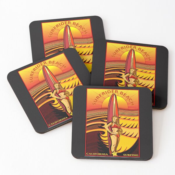 Item preview, SURFRIDER BEACH MALIBU CALIFORNIA SURFING designed and sold by Larry Butterworth.