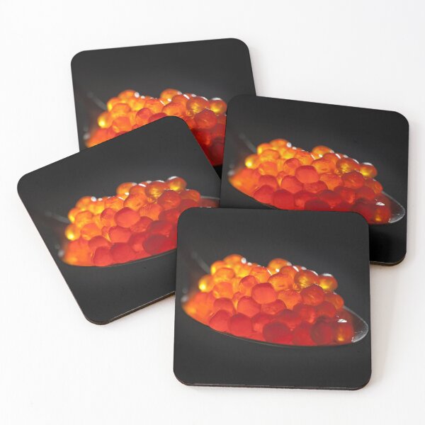 Item preview, Red caviar on Black Background designed and sold by Maks08.