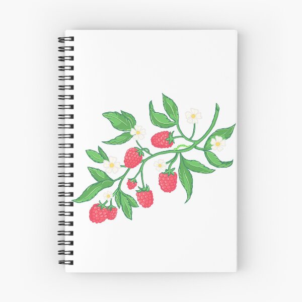 Item preview, Vintage Style Raspberries with White Flowers designed and sold by The-Floraline.