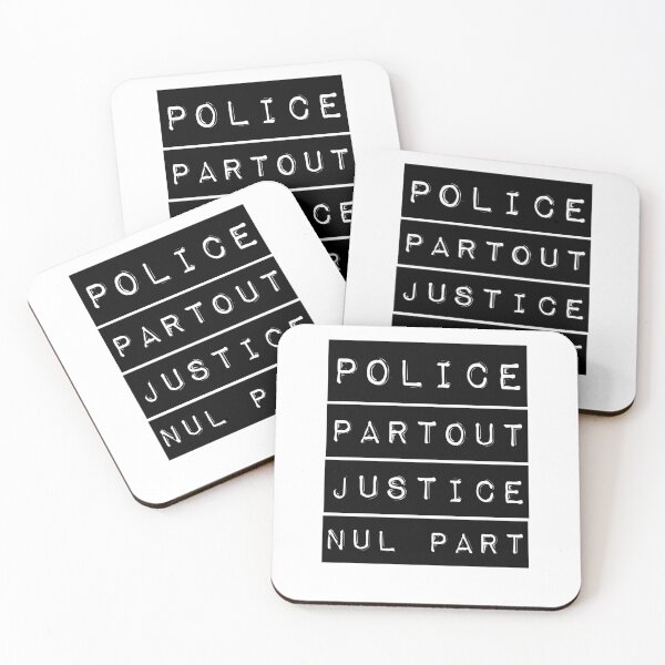 Aperçu de l'œuvre police partout, justice nul part créée et vendue par metalriffer.