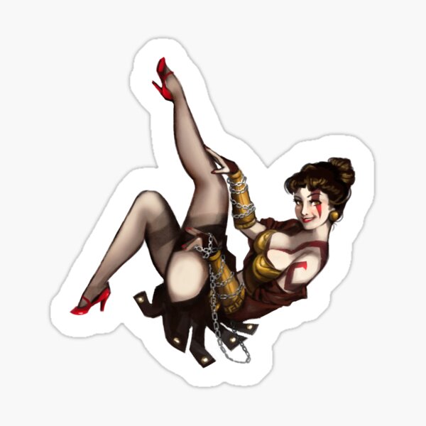 Lady Kratos - God of War Sticker