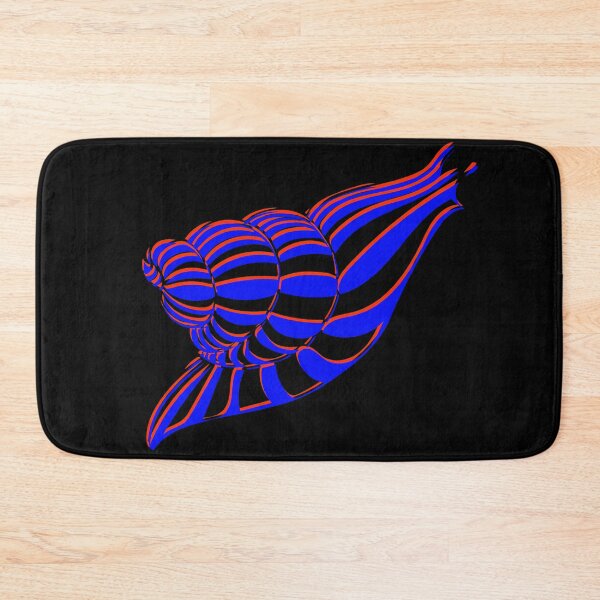 Item preview, 3D Red and Blue Swirl Snail designed and sold by RJKpoyp.