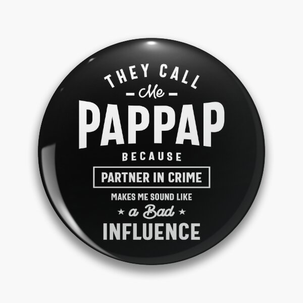 Item preview, Funny Pap-Pap Bad Influence Mens Father's Day  designed and sold by cidolopez.