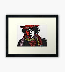 TOM BAKER Framed Print