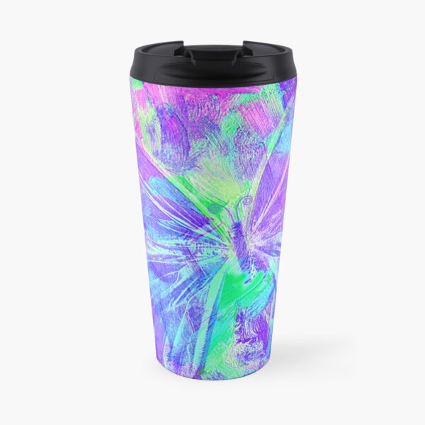 Purple Butterfly by Jan Marvin Travel Mug