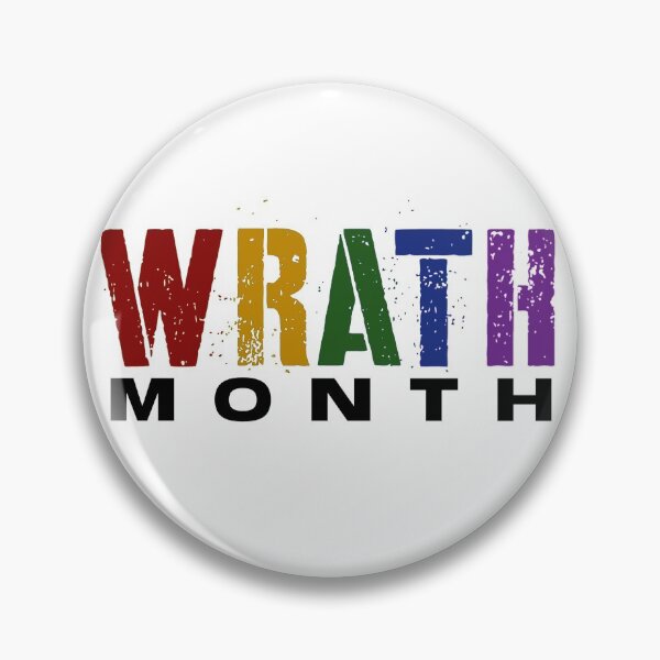 Item preview, Wrath Month1-black designed and sold by Dee Darkholme.