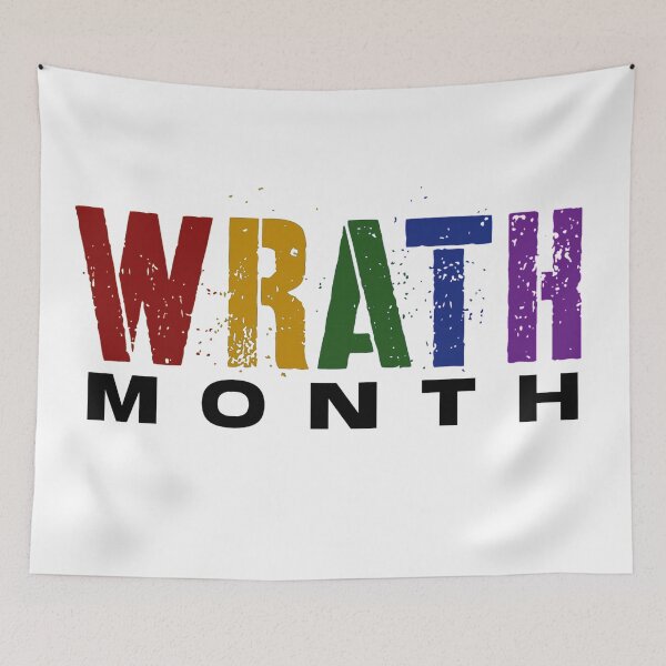 Item preview, Wrath Month1-black designed and sold by Dee Darkholme.