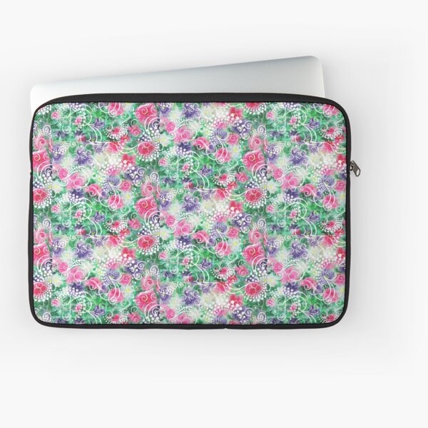Swirly Dots by Jan Marvin Laptop Sleeve
