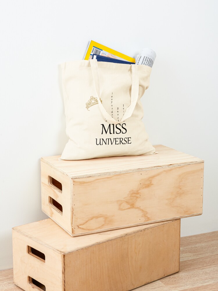 Miss Universe execs introduce 'Star of Universe' tote bag as