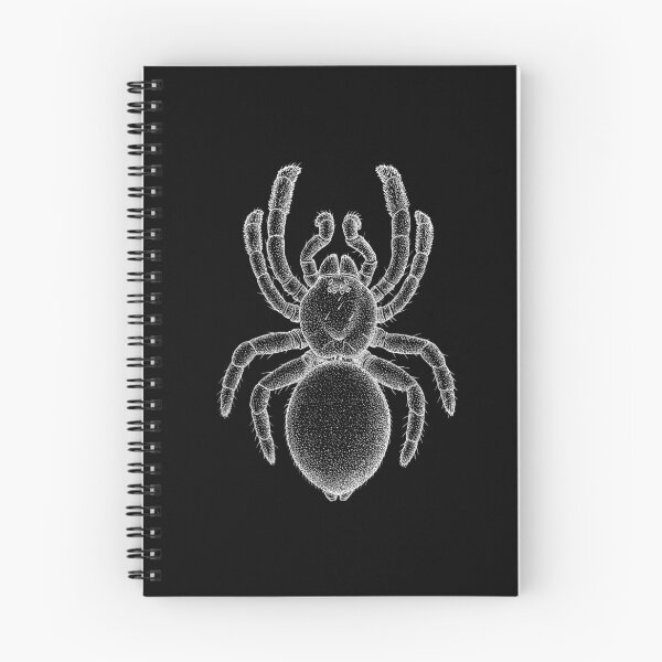 Item preview, Tarantula Spider White Ink Illustration - Vogelspinnen designed and sold by Laura Montserrat.