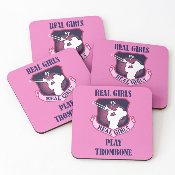 Item preview, Real Girls Play Trombone designed and sold by Havocgirl.