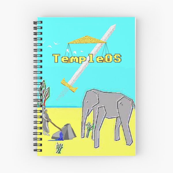 Item preview, God's Favorite Elephant ( Temple OS ) designed and sold by BaphometArtist.