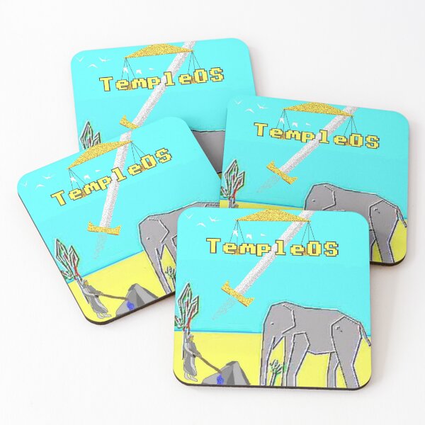 Item preview, God's Favorite Elephant ( Temple OS ) designed and sold by BaphometArtist.