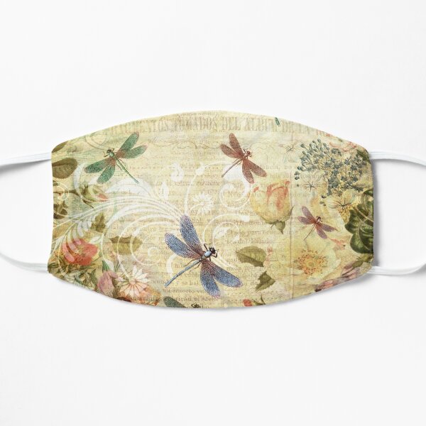 Dragonfly Dreams - Antiqued Flat Mask