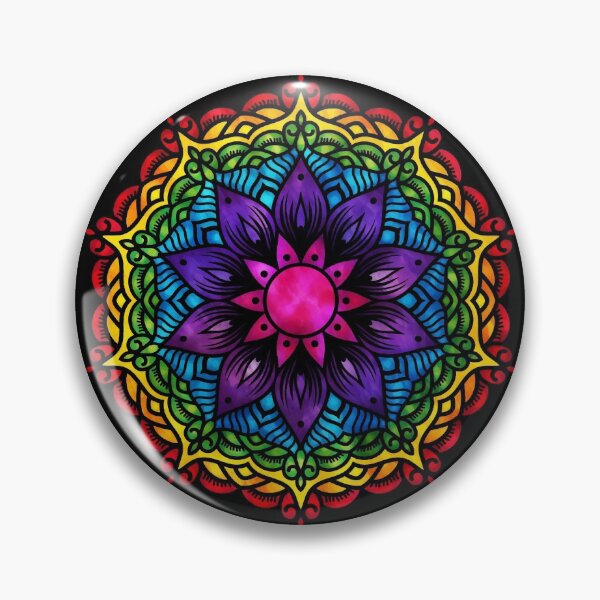Item preview, Flower Chakra Mandala designed and sold by serenaking.