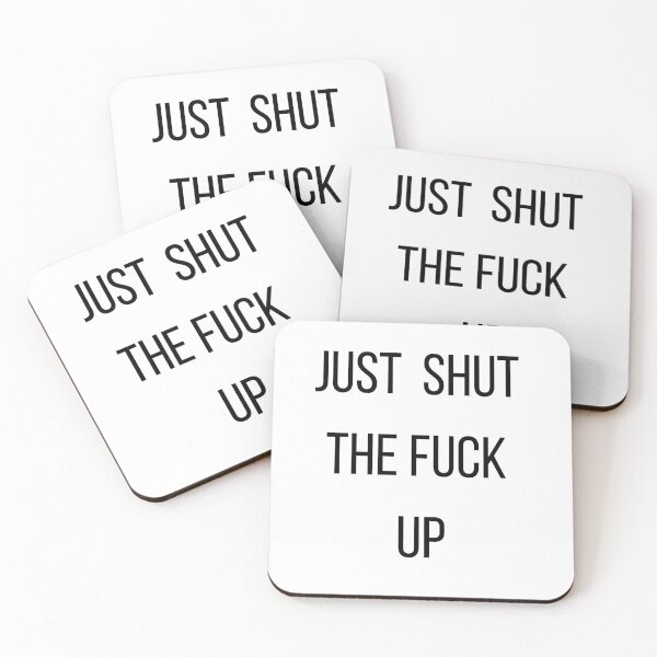 Item preview, Copy of Just shut the fuck up.  designed and sold by MargheritaLidia.