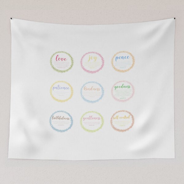 Item preview, Fruits of the Spirit Hand Lettering designed and sold by Elle  Hazlett.