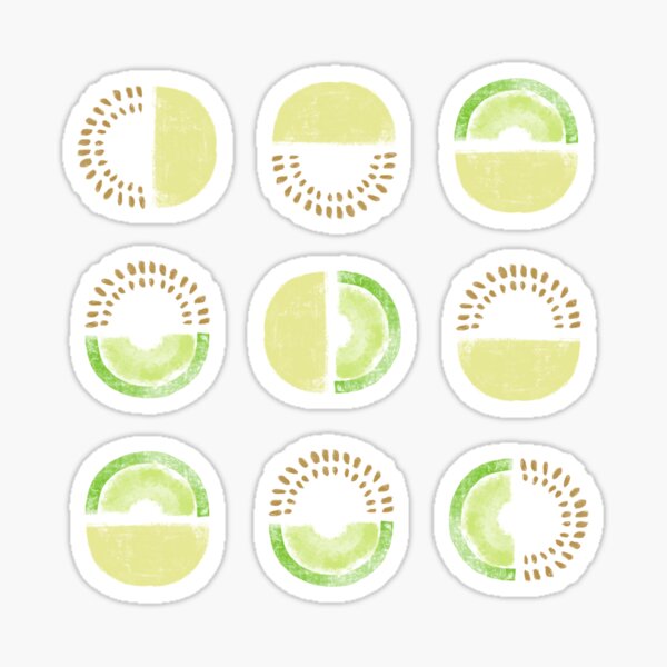 Honeydew Pattern Sticker