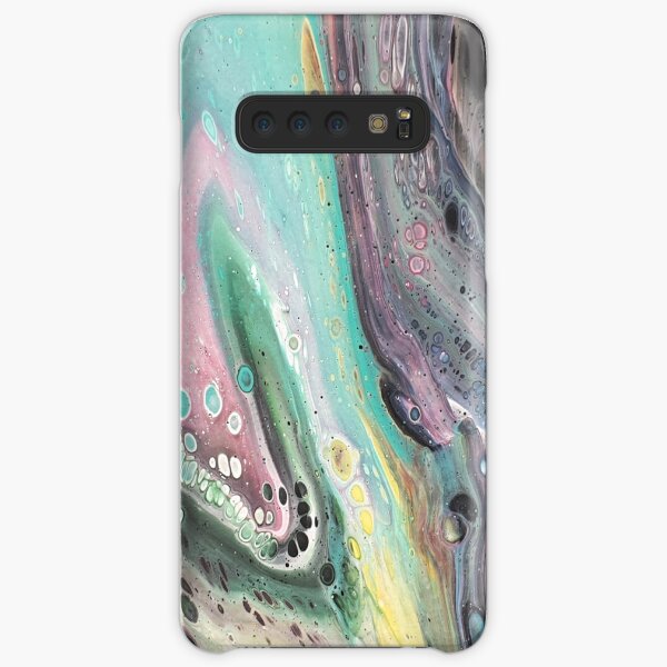 SpaceDream acrylic pour artwork Samsung Galaxy Snap Case