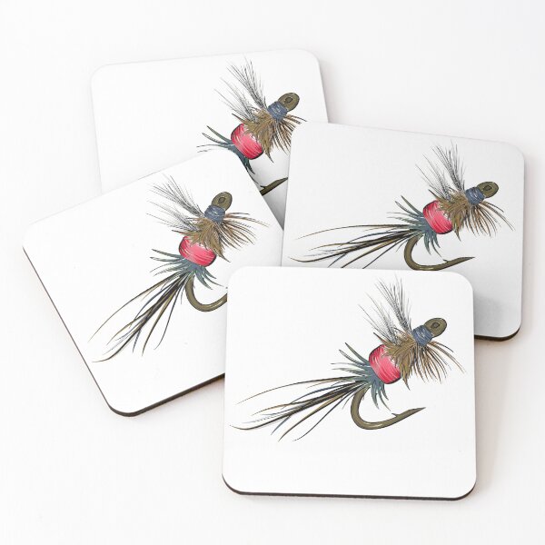 Item preview, royal wulff fly designed and sold by okie-dokie-art.