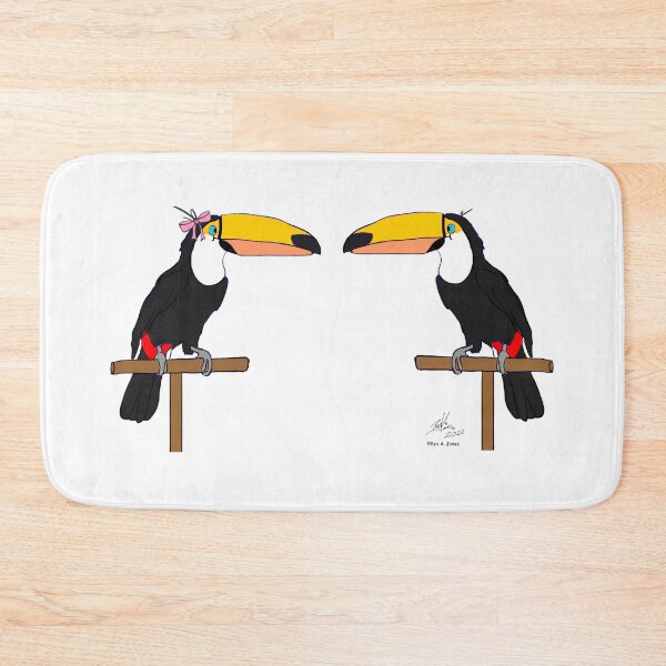 Item preview, Crazy Bird Lady with Toucans designed and sold by Laughing Parrot Studio.