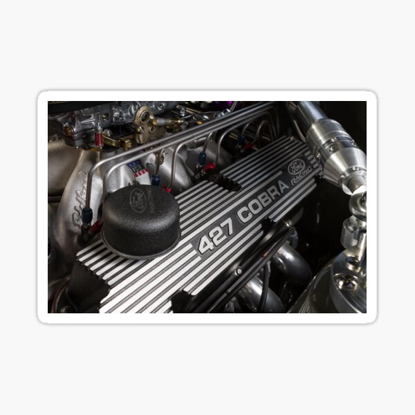 427 Ford Cobra V8 Sticker