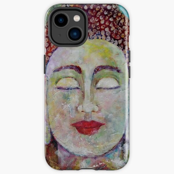 Surrender, love and compassion Buddha impression iPhone Tough Case