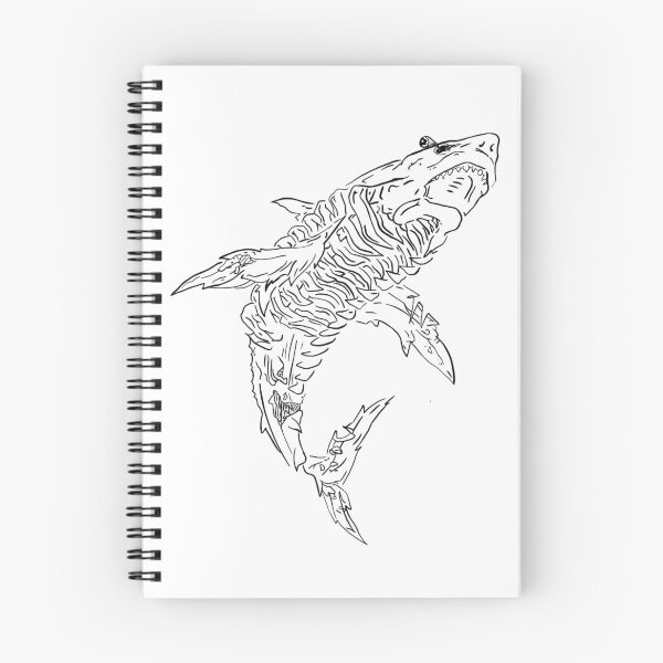 Item preview, zombie shark designed and sold by McGillporium _.