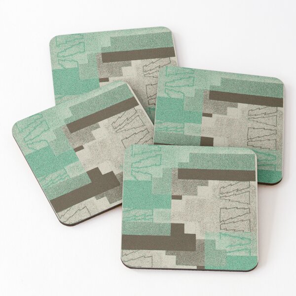 Item preview, Mid Century Illusion Green designed and sold by Plastic Memory Archive.