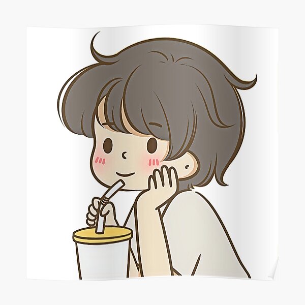 5 - Ice Cream Eating Girl, cute cartoon couples design for children, for  family, for brother and sister or for best friends.