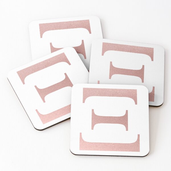 Item preview, XI ROSE GOLD GREEK LETTER designed and sold by Stickers by SoSrat.