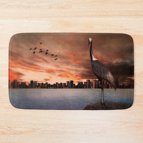Item preview, Lone crane designed and sold by harietteh.