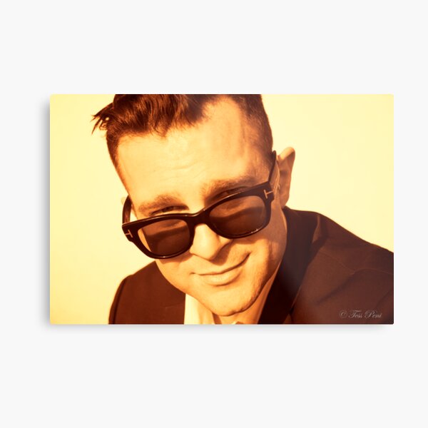 David Campbell - Retro portrait 2012 Metal Print