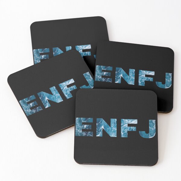 Artikelvorschau, ENFJ MYERS BRIGGS TYPENANZEIGE MBTI WATER FONT entworfen und verkauft von heyjessicaho.