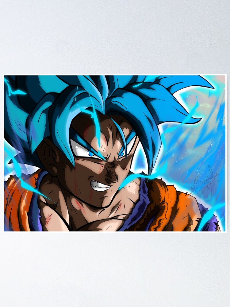 Goku Super Saiyan Blue Poster