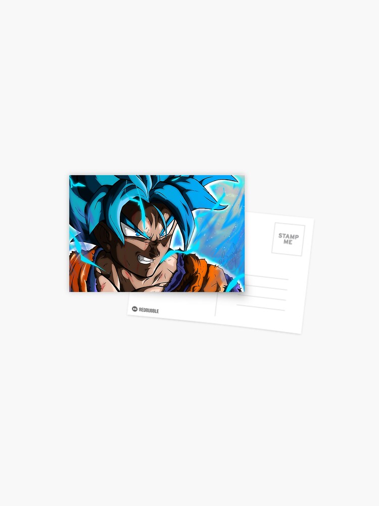 Goku super saiyan Blue by bessalius Spiral Notebook by Bessalius