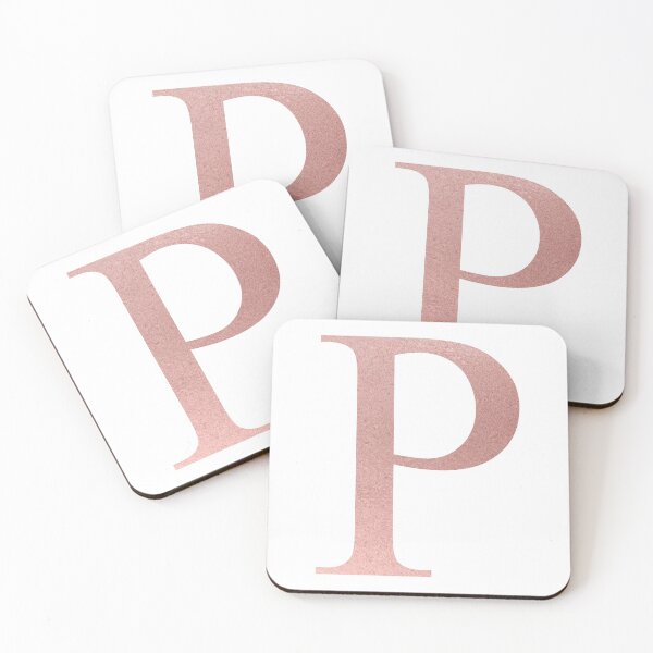 Item preview, RHO P ROSE GOLD GREEK LETTER designed and sold by Stickers by SoSrat.