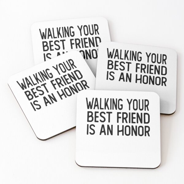 Item preview, walking your best friend is an honor dog walker gift designed and sold by alaechamlal.