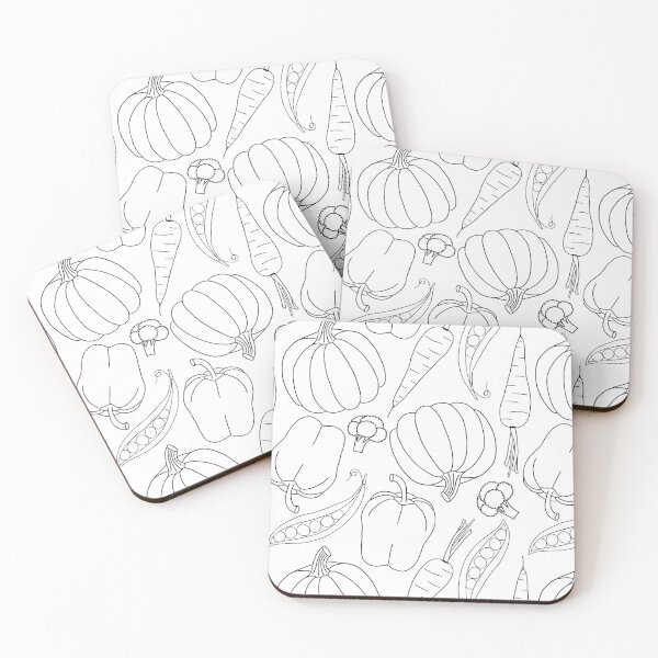 Item preview, Vegetables pattern designed and sold by Juliana  Costa.