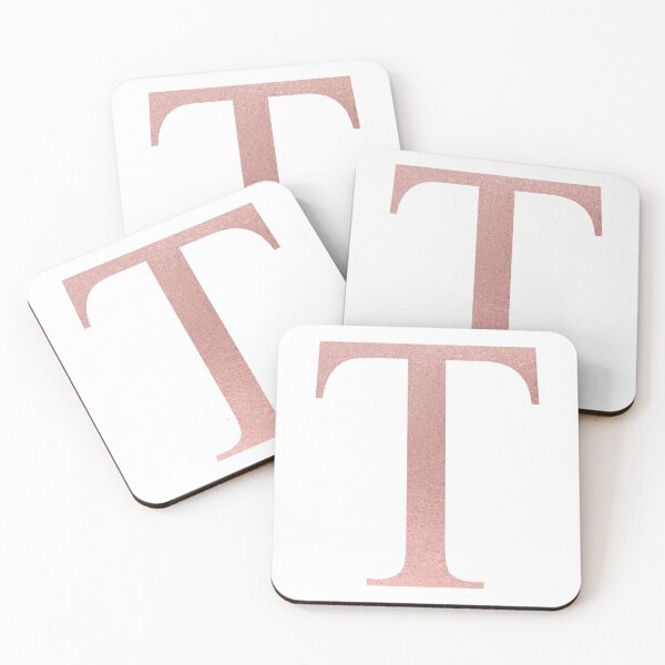 Item preview, TAU T ROSE GOLD GREEK LETTER designed and sold by Stickers by SoSrat.