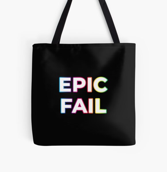 Epic Fail Epicsauce Funny Meme All Over Print Tote Bag