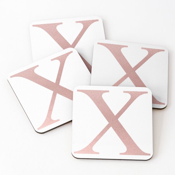 Item preview, CHI X ROSE GOLD GREEK LETTER designed and sold by Stickers by SoSrat.