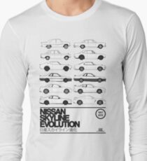 Nissan Skyline History Long Sleeve T-Shirt
