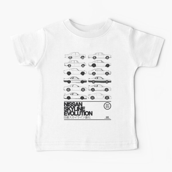 Nissan Skyline History Baby T-Shirt