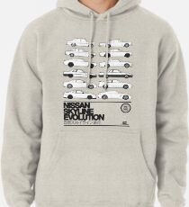 Nissan Skyline History Pullover Hoodie